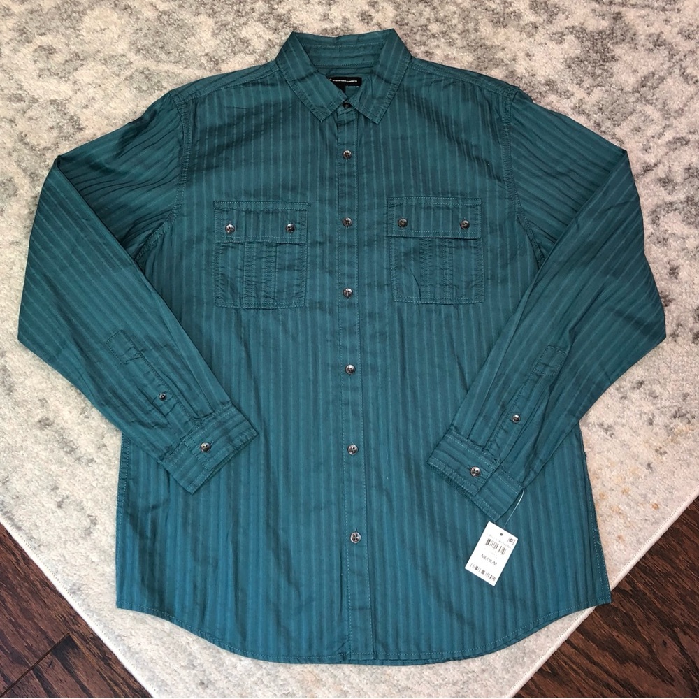 NWT Men’s Medium Shirt Dusty Teal by INC